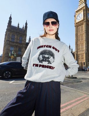 IMPREVU SWEATSHIRT PRICKLY