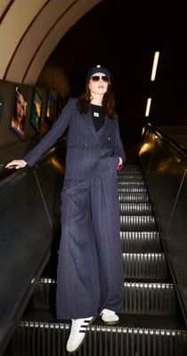 IMPREVU BLAZER DUERO Blue/Bordeaux