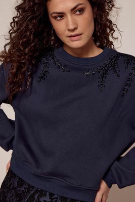 TRAMONTANA Beaded Jumper