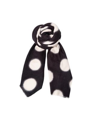 BLACK COLOUR BCBLIX dotted winter scarf