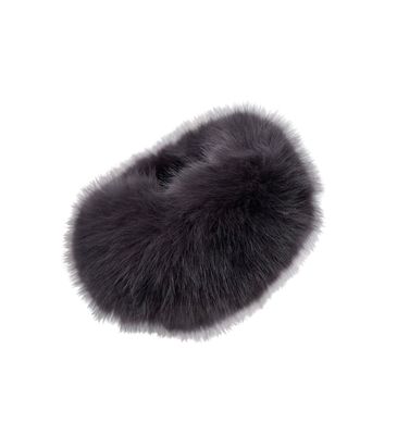 BLACK COLOUR BCLIDA soft headband asphalt