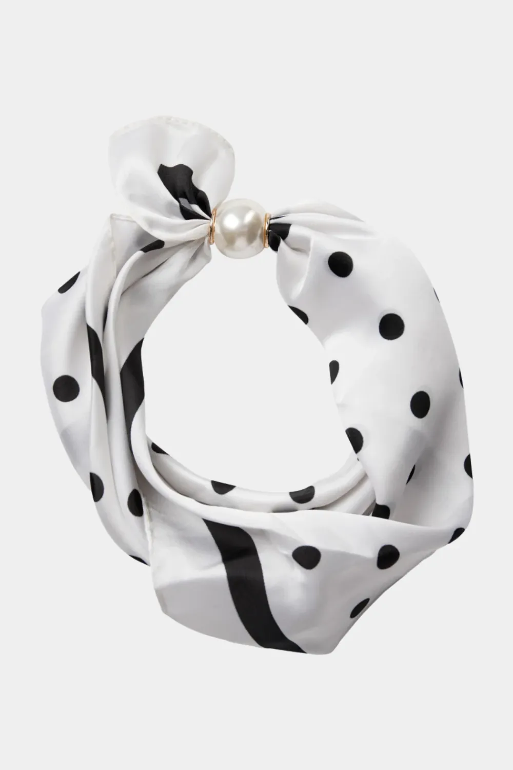 CO’COUTURE PearlCC Scarf black/white