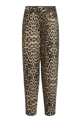 CO’COUTURE LeoCC Pleat LL Pant Khaki