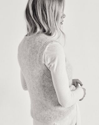 AMERICAN VINTAGE GILET EAST19MCE26 POUDREUSE CHINE