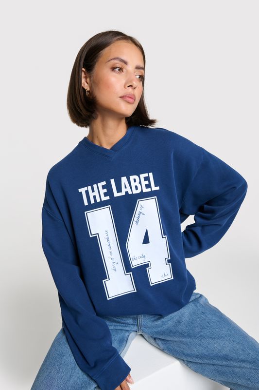 ALIX THE LABEL ladies knitted sports sweater