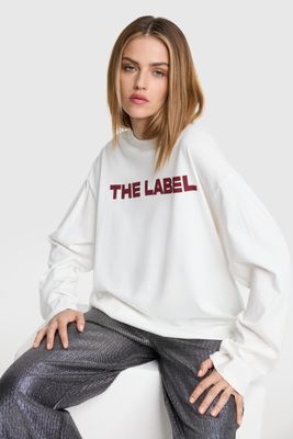 ALIX THE LABEL ladies knitted The label longsleeve top