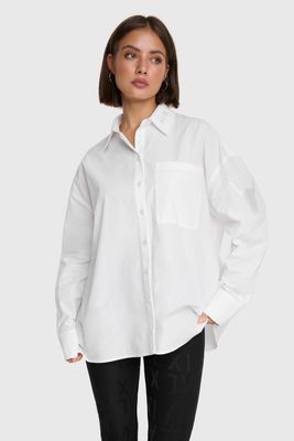 ALIX THE LABEL ladies woven oversized blouse