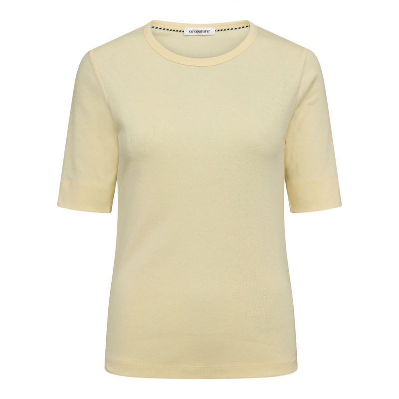 CO’COUTURE GrannyCC SS Tee Pale Yellow