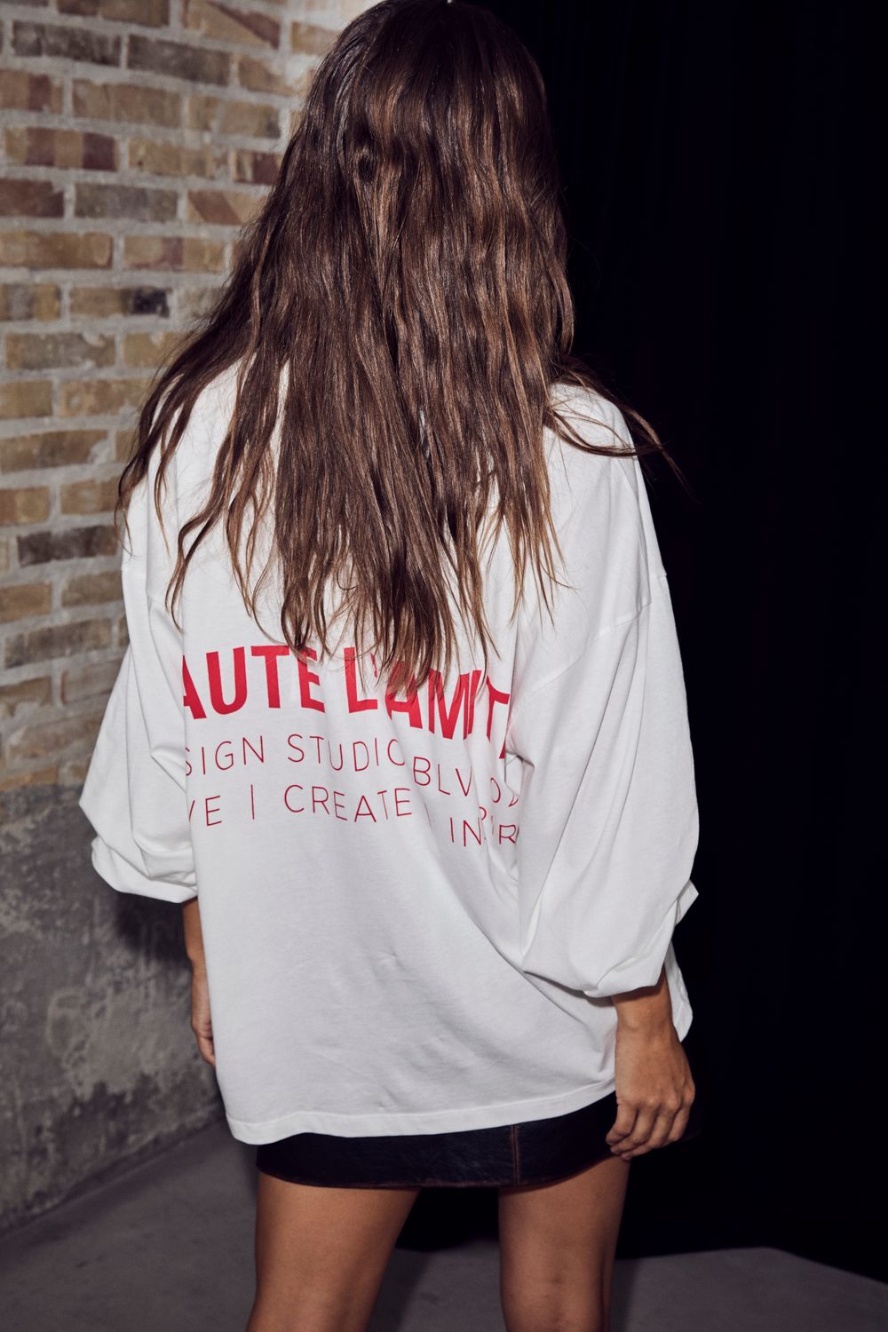 HAUTE L’AMITIÉ Studio LS Print Tee
