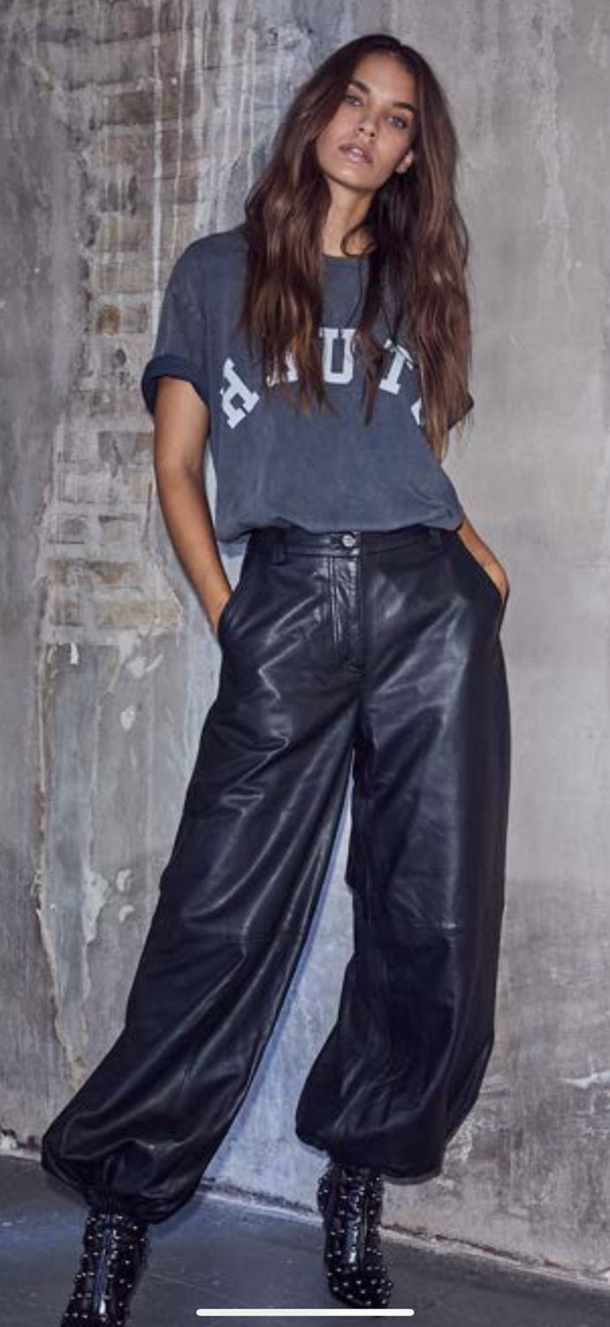 HAUTE L’AMITIÉ Jasmin Leather Harem Pant