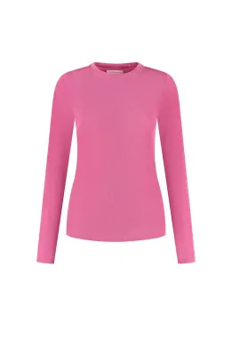 STUDIO AMAYA LYNN T-SHIRT | FUCHSIA