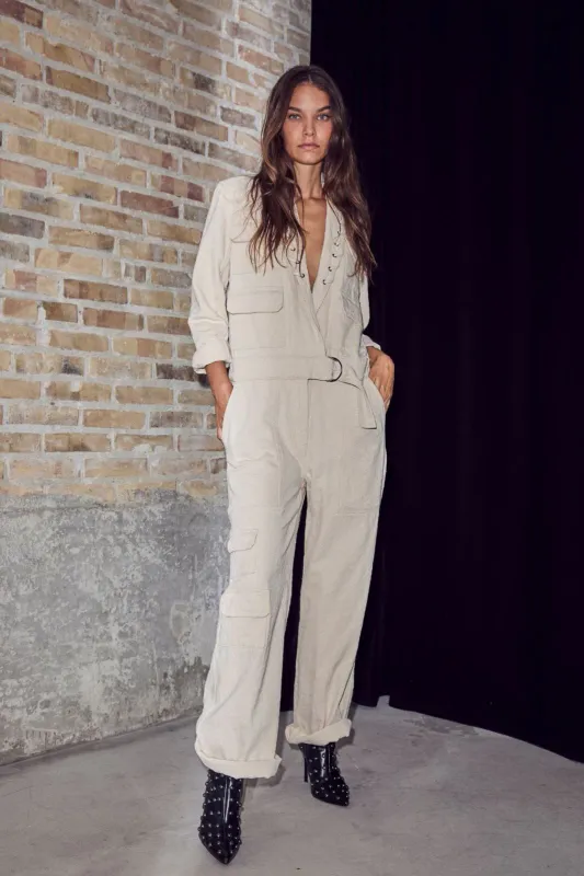 HAUTE L’AMITIÉ Pielle Structure Boiler Suit