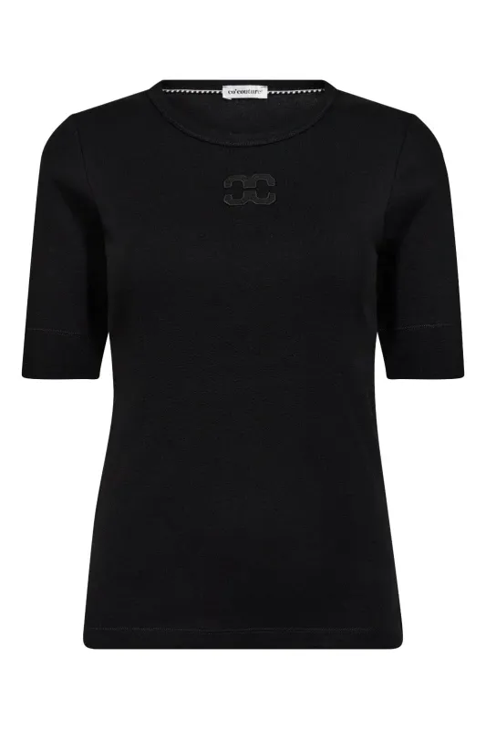 GrannyCC Embroidery SS Tee Black