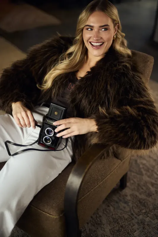 NUKUS Lori jacket Fango