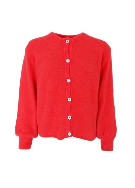 BCBELLA knit cardigan Coral Red