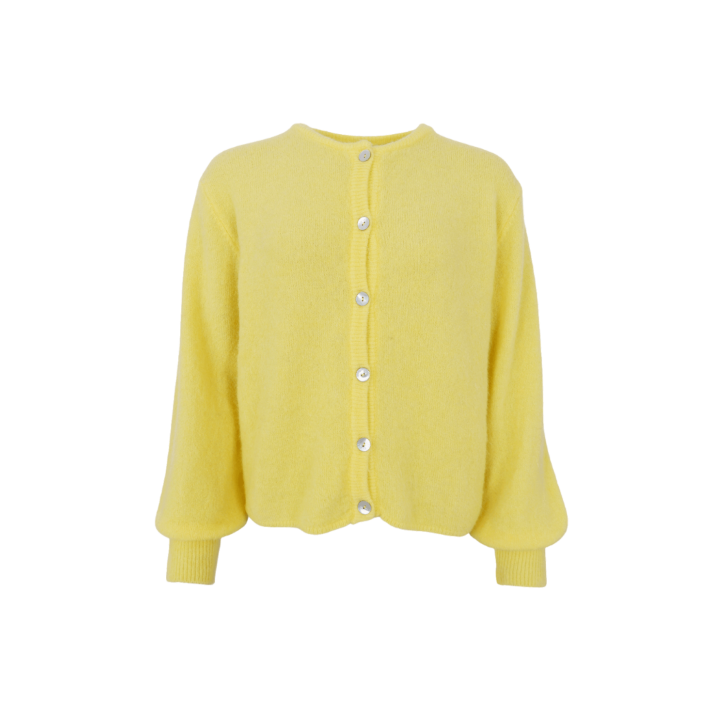 BCBELLA knit cardigan Lemon