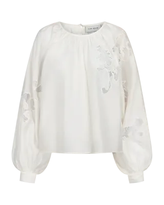 COPENHAGEN MUSE CMMOLLY-BLOUSE Jet Stream