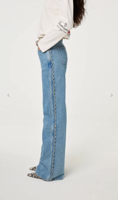 FABIENNE CHAPOT Thea Wide Leg Jeans CLTJNS22SS263345
