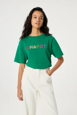 FABIENNE CHAPOT Pearl T-shirt Evergreen CLTTSH23SS264324