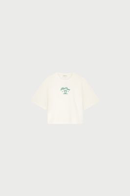 FABIENNE CHAPOT Benja T-shirt Cosy White/Green CLTTSH01SS260218