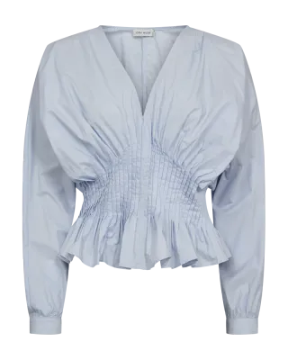 COPENHAGEN MUSE CMPOPLIN-BLOUSE 207362 Heather