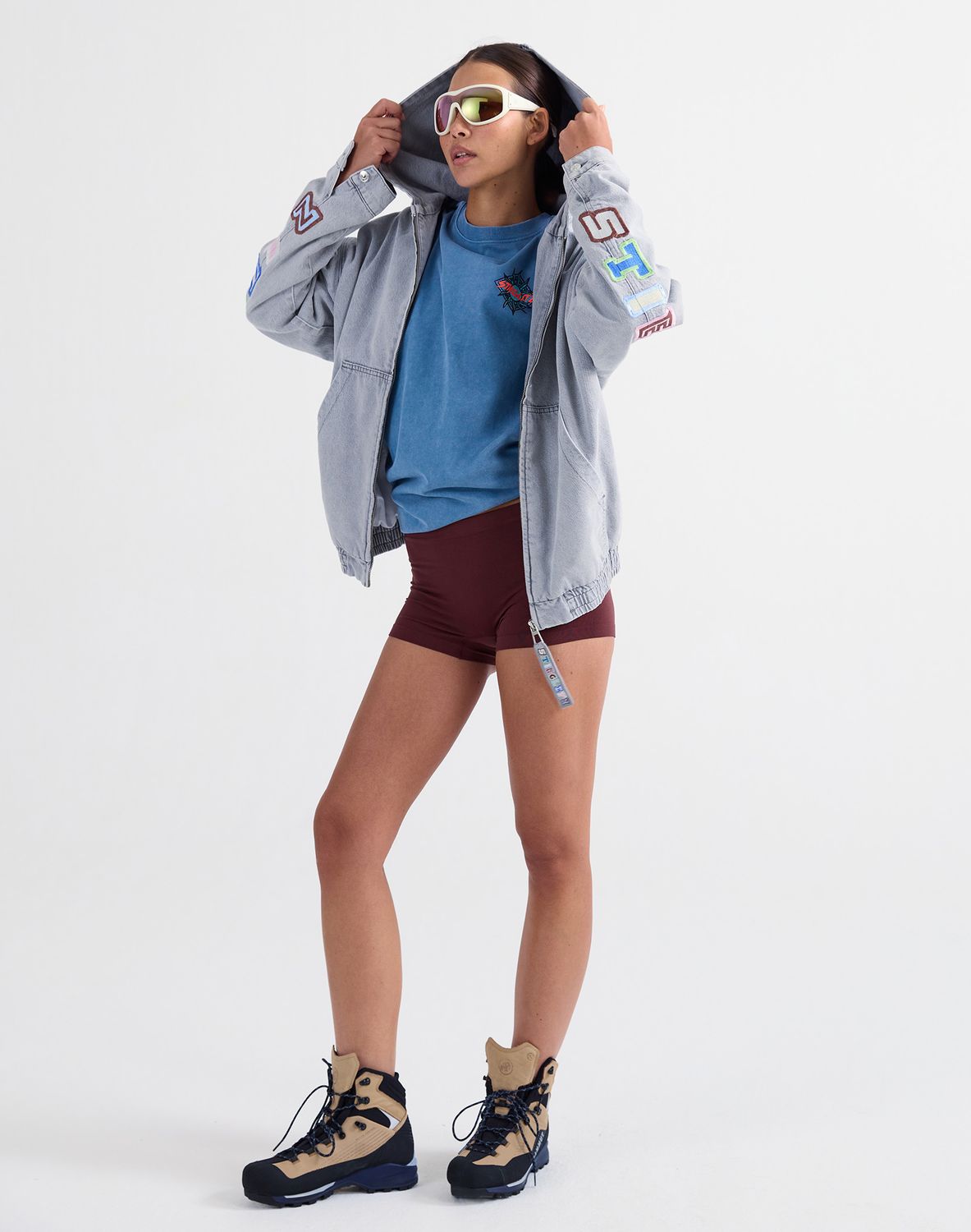 STIEGLITZ Ado Zipped Denim Hoodie S2603001