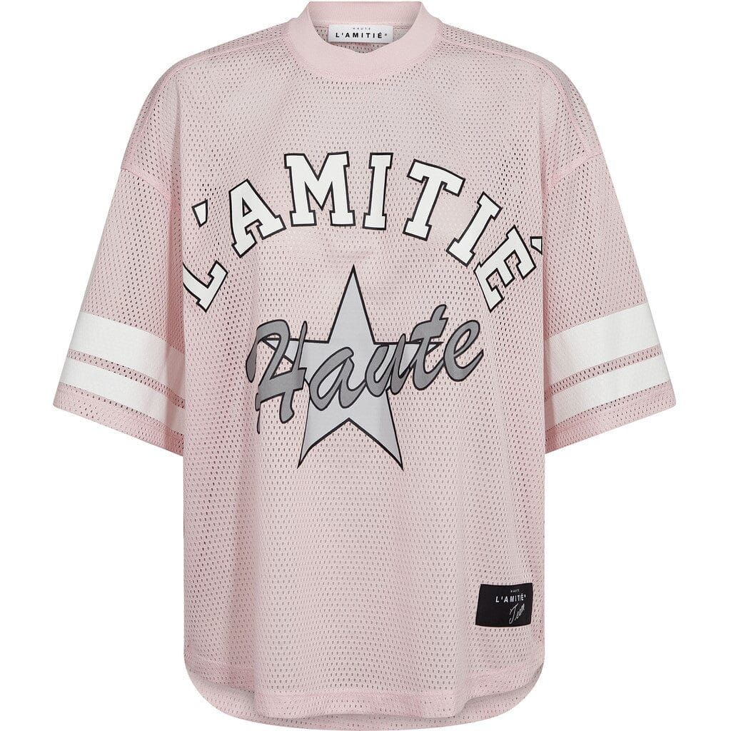 HAUTE L’AMITIÉ Drift SS Star Tee Iced Rose HL10563