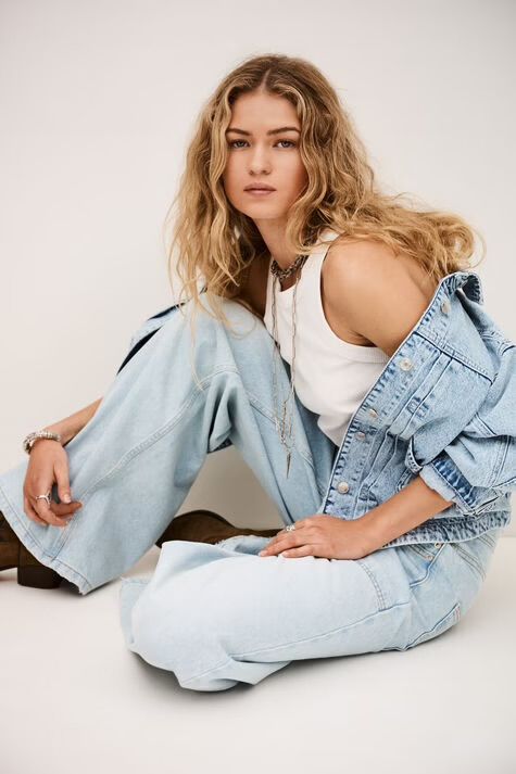 BA&amp;SH JEANS ZOEL 1E26ZOEL BLEACHBLUE