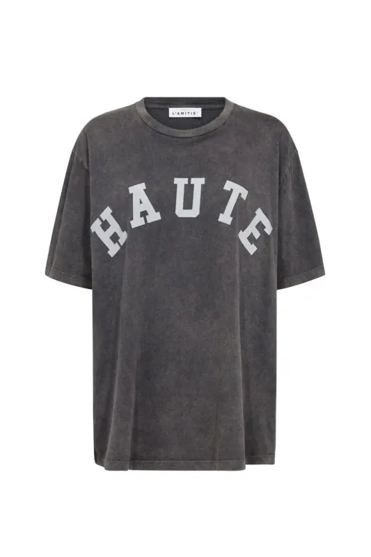 HAUTE L’AMITIÉ Noma Acid Curve Logo Tee