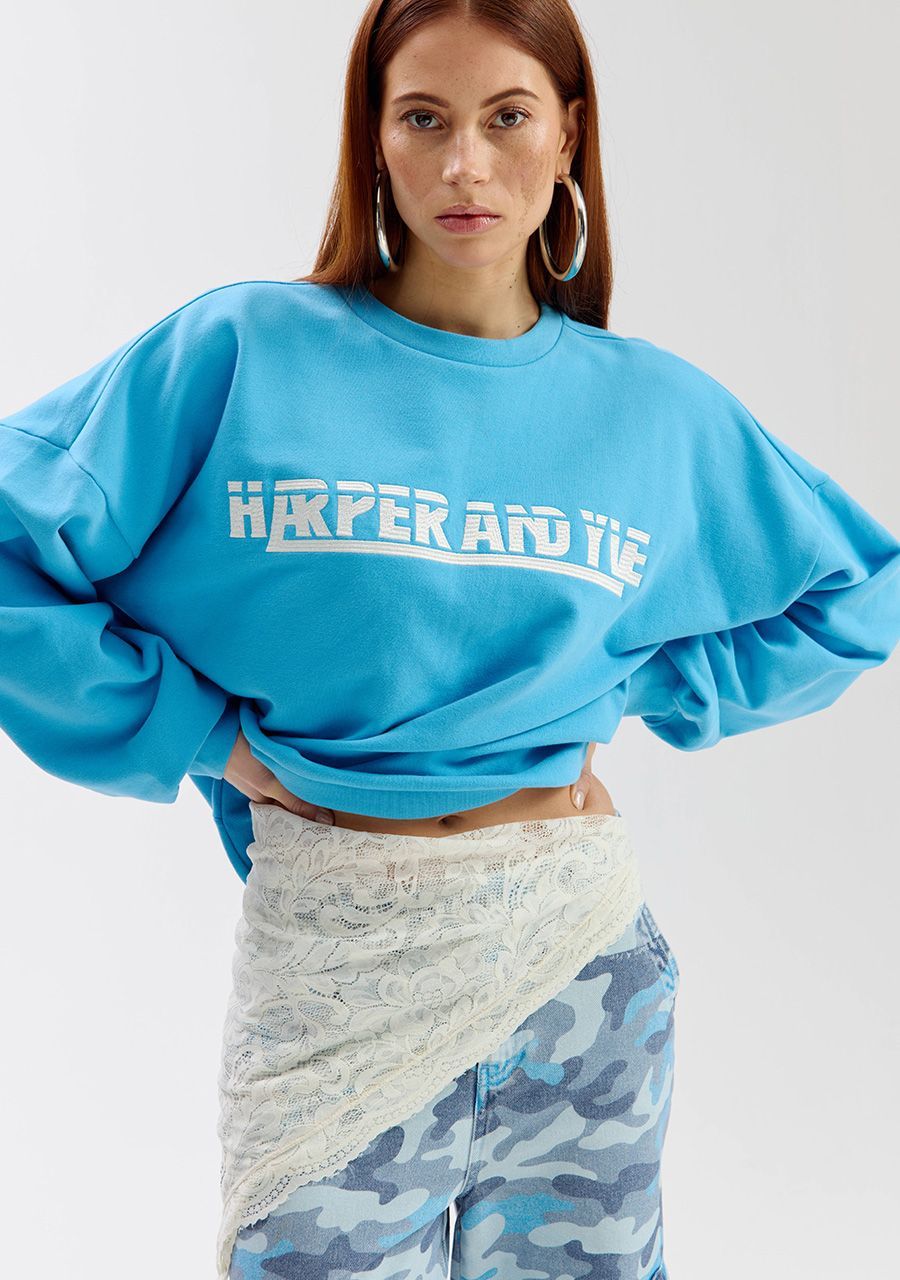 HARPER &amp; YVE LEX-SWEATER Salty Water