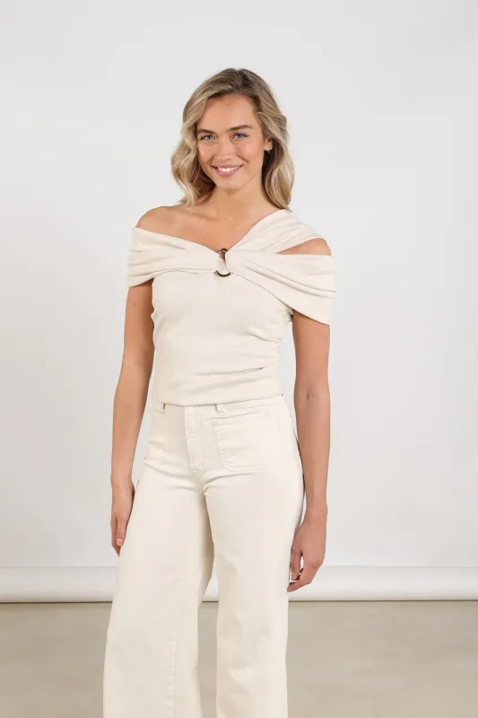 NUKUS Sharon Top Sand