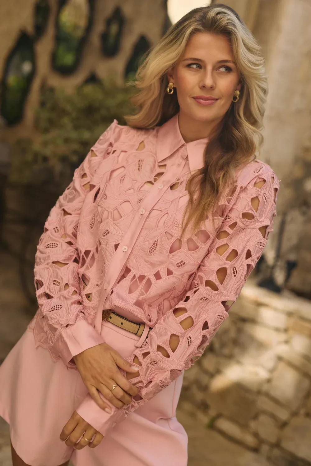 NUKUS Chloe Blouse Flower