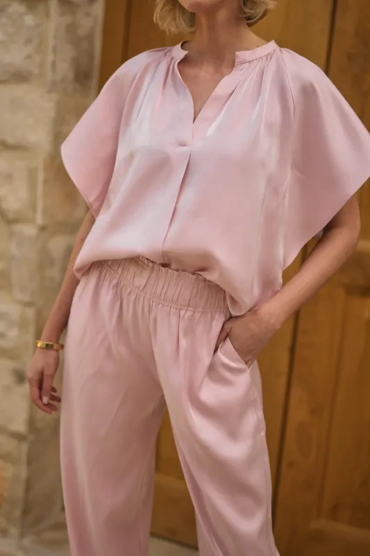 NUKUS Rubi Pants Shiny Blush
