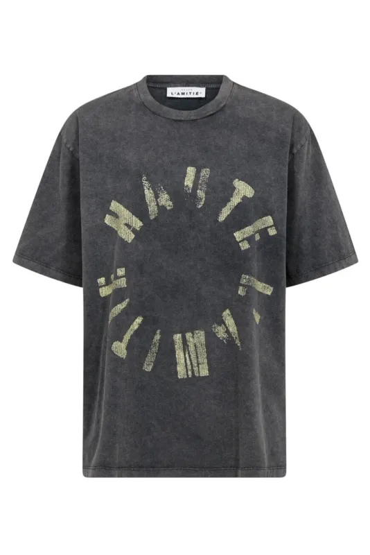HAUTE L’AMITIÉ Logo Circle Tee