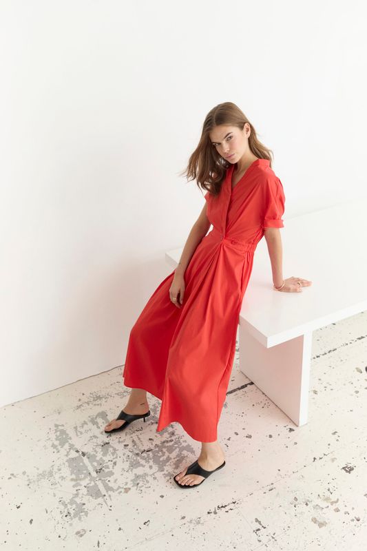 CO’COUTURE ElaraCC Wrap SS Dress
