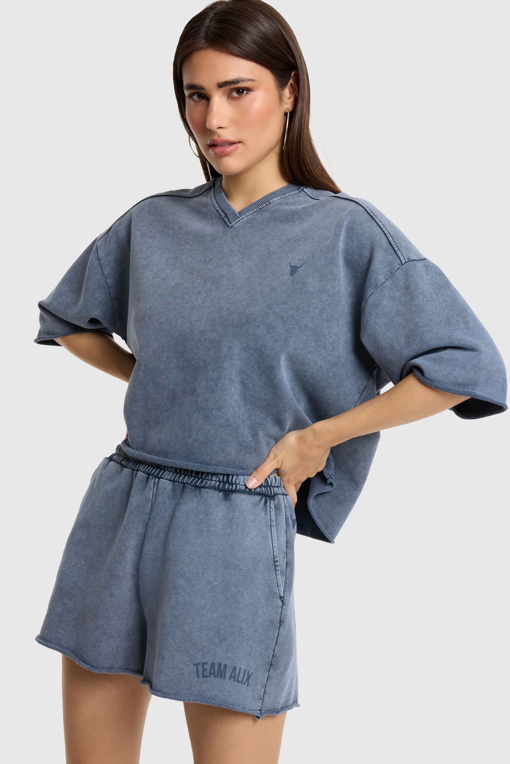 ALIX THE LABEL TEAM ALIX SWEAT SHORTS