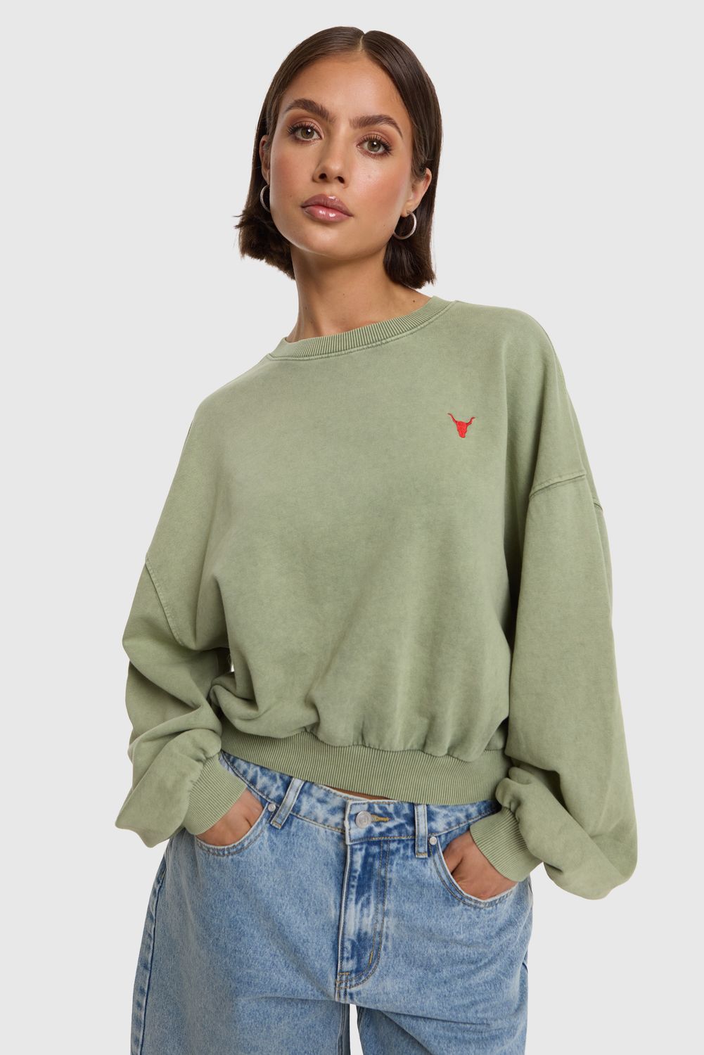 ALIX THE LABEL OVERSIZED SWEATER