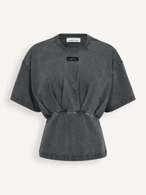 HAUTE L’AMITIÉ Romie Acid Pleat Tee