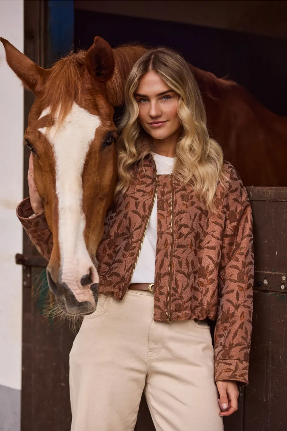 NUKUS Daisey Jacket Flower