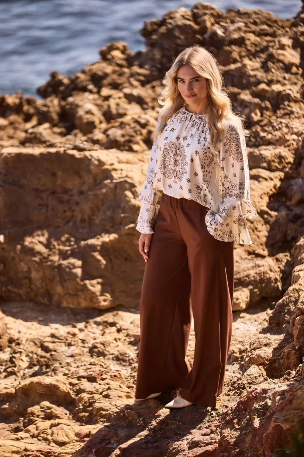 NUKUS Asra Blouse Paisley