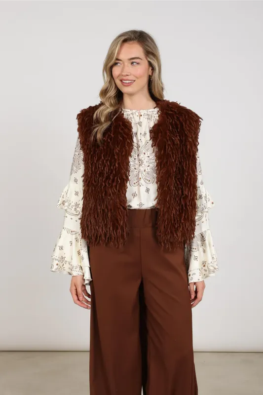 NUKUS Mila Gilet Feather