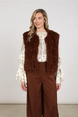 NUKUS Mila Gilet Feather