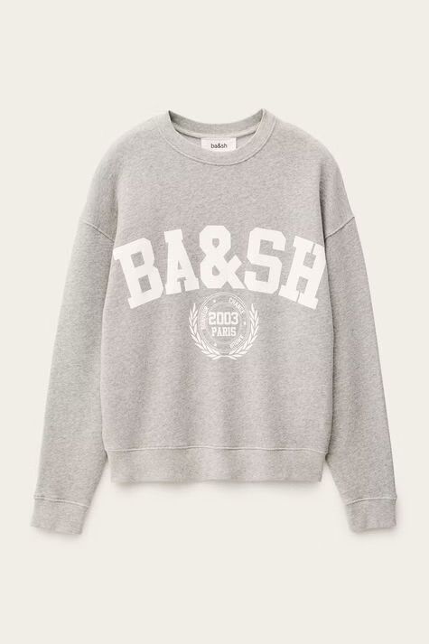 BA&amp;SH SWEATSHIRT BENJAMIN 1H26BENJ Grijs