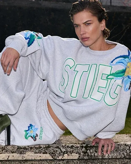STIEGLITZ Eliza Oversized Sweater Grey