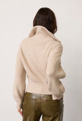 CO’COUTURE RowCC Zip Knit Cardigan