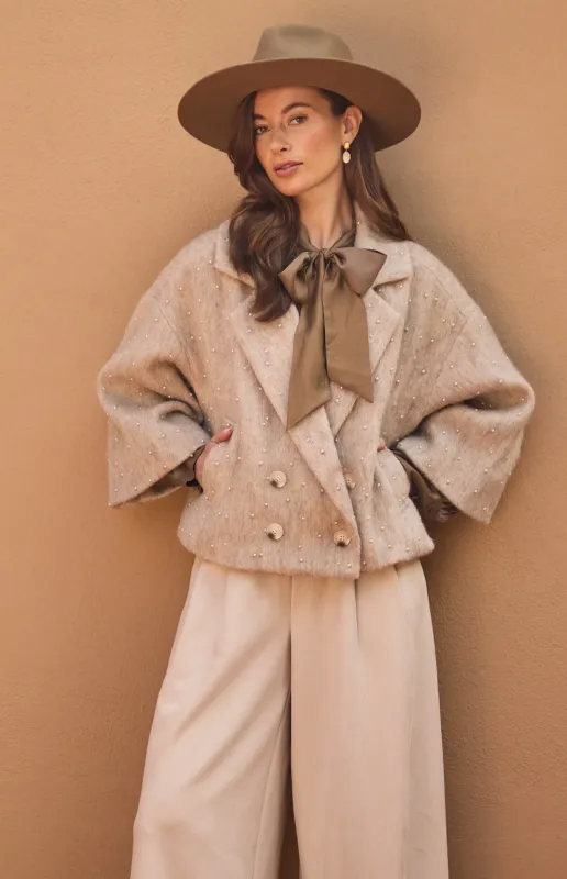 NUKUS Danique Jacket Pearls