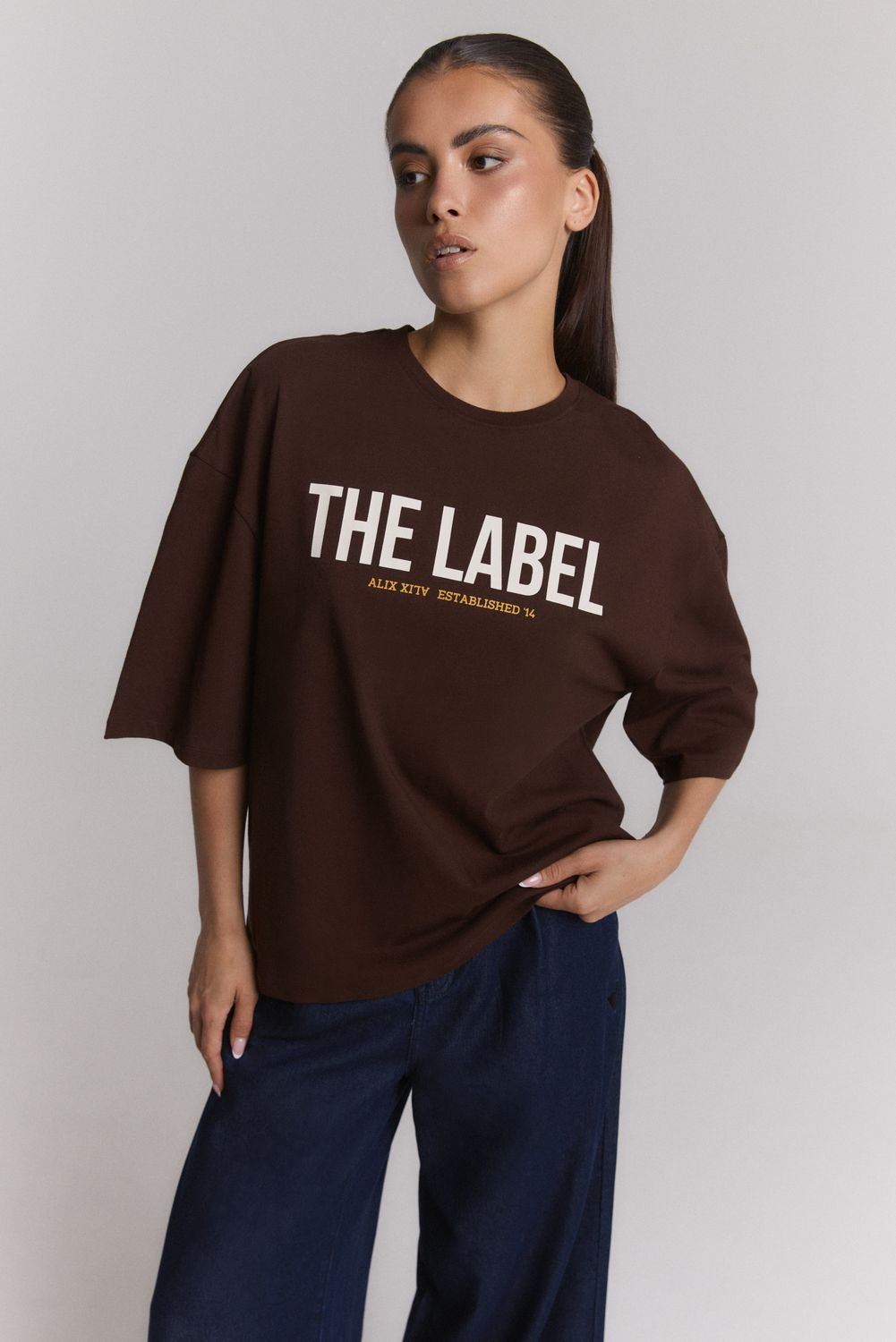 ALIX THE LABEL THE LABEL OVERSIZED T-SHIRT