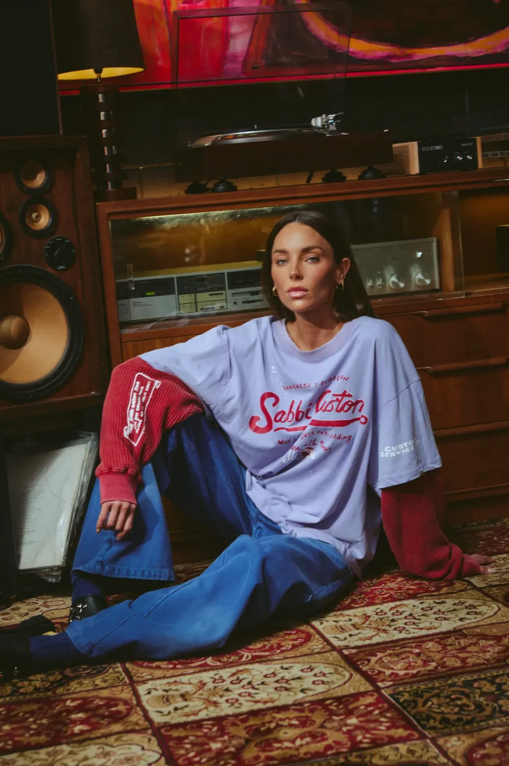 SABBI The LS Sabbi Custom Tee Lilac