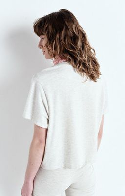 AMERICAN VINTAGE YPAWOOD TEE YPA02GH26GRISCH