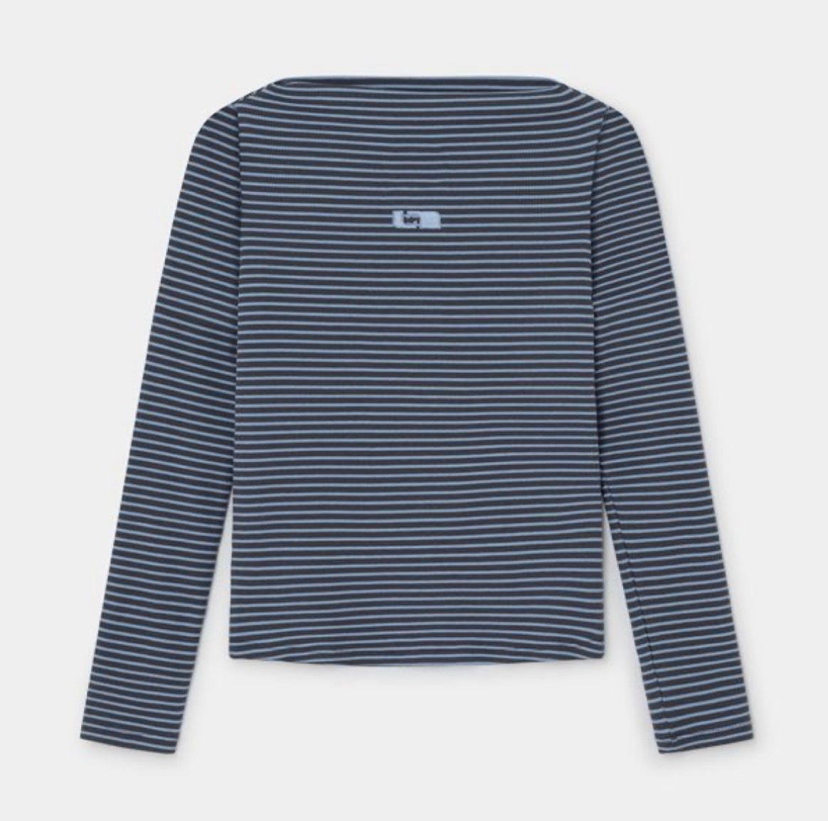 EMORY BLUE STRIPED LONG SLEEVE T-SHIRT